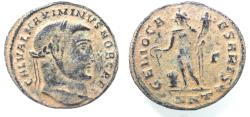 Ancient Coins - MAXIMINUS II AE FOLLIS. AS FOUND