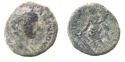Ancient Coins - JUDAEA. NEAPOLIS. ELAGABALUS. AS FOUND. AE 17