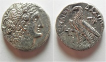 GREEK. Ptolemaic Kingdom. Kleopatra III and Ptolemy X Alexander I (107-101 BC). AR tetradrachm