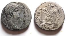 Ancient Coins - BIBLICAL NERONIAN SELA: Antioch. Nero. AD 54-68. AR Tetradrachm