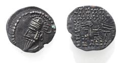 Ancient Coins - KINGS OF PARTHIA. Parthian Kingdom. SILVER DRACHM .