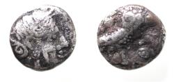 Ancient Coins - ARABIA, Southern. Saba'. Late 4th–mid 2nd centuries BC. AR Half Unit
