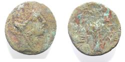 Ancient Coins - AS FOUND: Phoenicia, Tyre. Pseudo-autonomous issue. 2nd century A.D. Æ 17