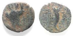 Ancient Coins - AS FOUND: DECAPOLIS. GADARA. Autonomous issues. 1st century BC. AE 19