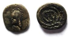 Ancient Coins - Kings of Persis. 2nd century BC. AR Obol
