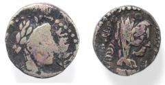 Ancient Coins - Arabia. Nabataean Kings. Malichus II (AD 40-70) AR sela (15mm, 3.11g). Petra mint.