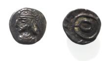 Ancient Coins - Kings of Persis. 2nd century BC. AR Obol