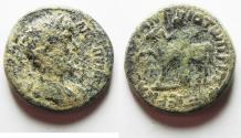 Ancient Coins - AS FOUND: Marcus Aurelius AE25 "Tyche Standing By Horse" Syria Antioch ad Hippum 
