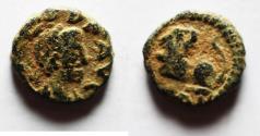 Ancient Coins - LEO I AE4 (Nummus). AD 457-474.