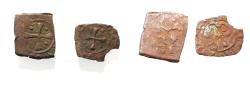 World Coins - CRUSADERS. LOT OF TWO AE UNITS
