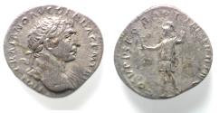 Ancient Coins - Trajan. AD 98-117. AR Denarius.