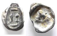Ancient Coins - Egypt. Lead scarab seal impresssion (21 mm). Uncertain hieroglyphic signs. 100 - 200 A.D
