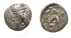Ancient Coins - Kings of Persis. 2nd century BC. AR Obol