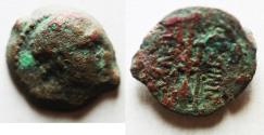 Ancient Coins - SELEUKID.  AE 15. EASTERN MINT. Aï Khanoum or Baktra mint