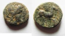 Ancient Coins - Kyrenaica. Kyrene. Magas. As king of Kyrene. circa 282/75-261 BC. Æ 20