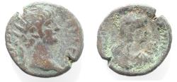 Ancient Coins - EGYPT, Alexandria. NERO SILVER TETRADRACHM. AS FOUND