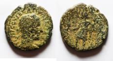 Ancient Coins - JUDAEA. CAESAREA MARITIMA . 	Trebonianus Gallus (251-253). AE 24