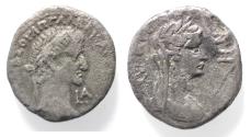 Ancient Coins - EGYPT, Alexandria. Galba. AD 68-69. Billon Tetradrachm