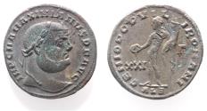 Ancient Coins - Maximian (AD 286-305) Æ Follis . Alexandria mint. Genius