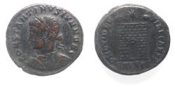 Ancient Coins - CONSTANTINE II AE FOLLIS. CAMP GATE