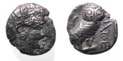 Ancient Coins - ARABIA, Southern. Saba'. Late 4th–mid 2nd centuries BC. AR Unit