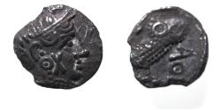 Ancient Coins - ARABIA FELIX. Sabaeans. Imitating Athens. Ca. 3rd-2nd centuries BC. AR quarter-unit