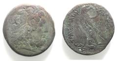 Ancient Coins - PTOLEMY III EUERGETES AE 38