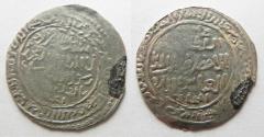 World Coins - RASULIDS OF YEMEN: SILVER DIRHAM . 1321 - 1363 A.D