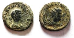 Ancient Coins - AS FOUND: VABALATHUS & AURELIAN BILLON ANTONINIANUS