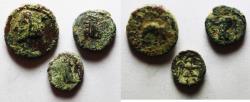 Ancient Coins - KINGS OF PARTHIA. LOT OF 3 AS FOUND AE UNITS
