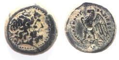 Ancient Coins - PTOLEMAIC KINGDOM. PTOLEMY III AE 17