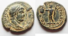 Ancient Coins - VERY RARE: Judaea. Ake-Ptolemais under Caracalla (AD 198-217). AE 28mm, 11.21g.