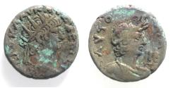 Ancient Coins - EGYPT, Alexandria. NERO SILVER TETRADRACHM.