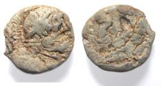 Ancient Coins - Ptolemaic Kingdom. Ptolemy X Alexander I and Cleopatra III (107-101 BC). LEAD COIN