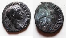 Ancient Coins - ARABIA, Bostra. Trajan. AD 98-117. AR Drachm