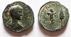 Ancient Coins - SYRIA, Coele-Syria. Damascus. Philip II. As Caesar, AD 244-247. Æ 24