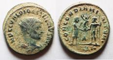 Ancient Coins - AS FOUND: DIOCLETIAN AE ANTONINIANUS.