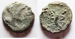 Ancient Coins - DECAPOLIS. GADARA. Autonomous issues. 1st century BC. AE 18