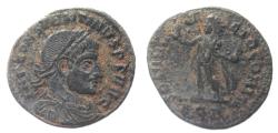 Ancient Coins - CONSTANTINE I AE FOLLIS. NICE. AS FOUND