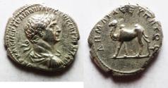 Ancient Coins - ARABIA, Bostra. Trajan. AD 98-117. AR Drachm . Camel