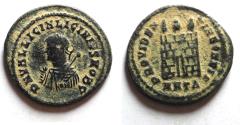 Ancient Coins - LICINIUS II AE FOLLIS. ORIGINAL PATINA