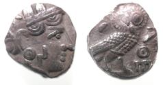Ancient Coins - ARABIA, Southern. Saba'. Late 4th–mid 2nd centuries BC. AR Unit