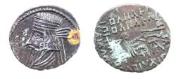 Ancient Coins - KINGS OF PARTHIA. Parthian Kingdom. SILVER DRACHM .