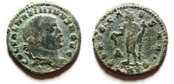 Ancient Coins - AS FOUND. MAXIMINUS II AE FOLLIS. LARGE
