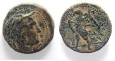Ancient Coins - ALEXANDER'S THE GREAT HEAD: PTOLEMAIC KINGS OF EGYPT. PTOLEMY II AE 23. ALEXANDRIA MINT