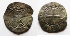 World Coins - Crusaders, Antioch. Bohémond III. 1163-1201. BI Denier . Antioch