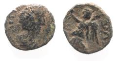 Ancient Coins - VANDALS. Pseudo-Imperial coinage. Circa 6th century AD. Æ Nummu
