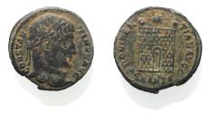Ancient Coins - CONSTANTINE I AE FOLLIS. CAMP GATE