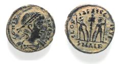 Ancient Coins - BEAUTIFUL AS FOUND: CONSTANS AE 4 . ALEXANDRIA MINT