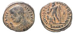 Ancient Coins - LICINIUS I AE FOLLIS. ORIGINAL PATINA